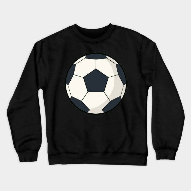 Soccer Ball Football Crewneck Sweatshirt by fromherotozero